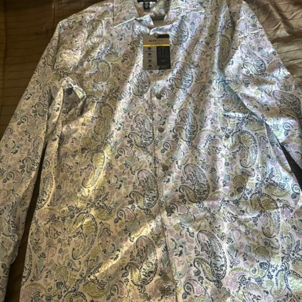 Alfani Slim Fit Pasley Men's Shirt